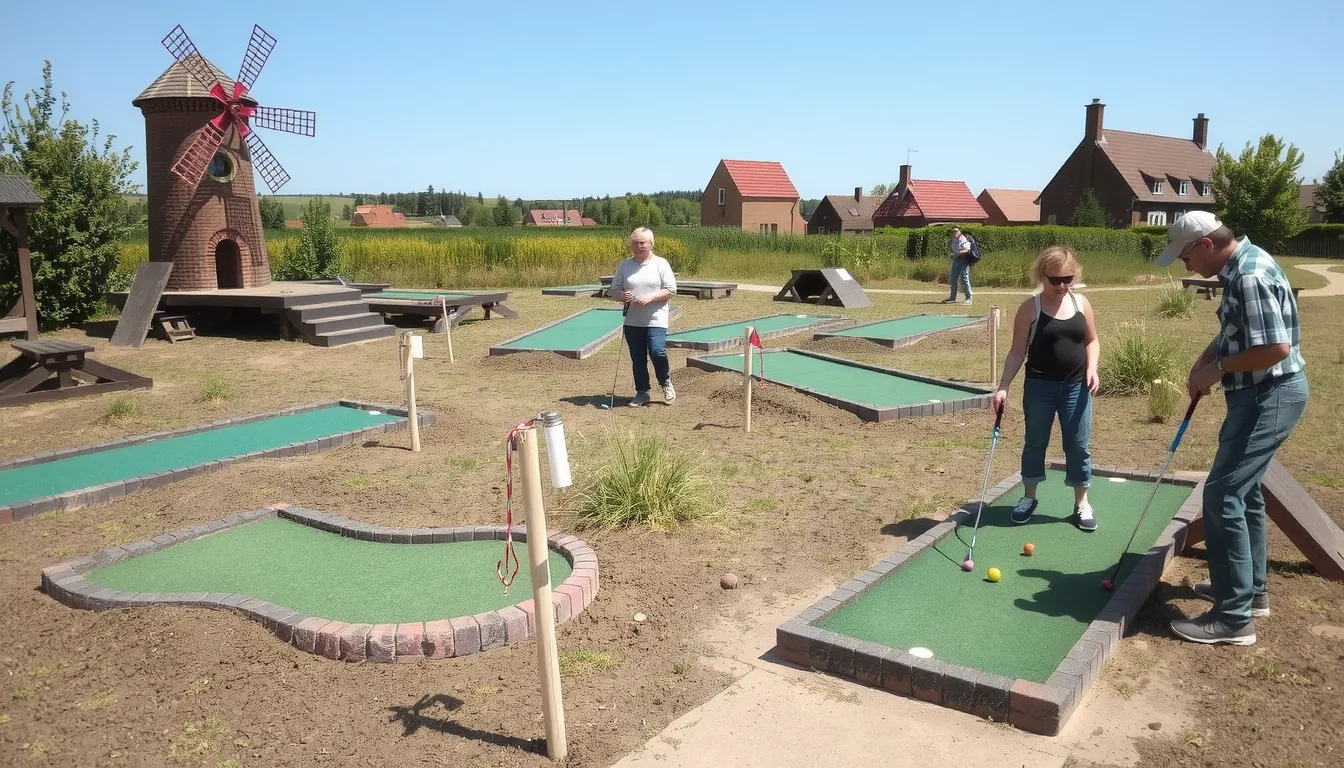 putting golf des flandres